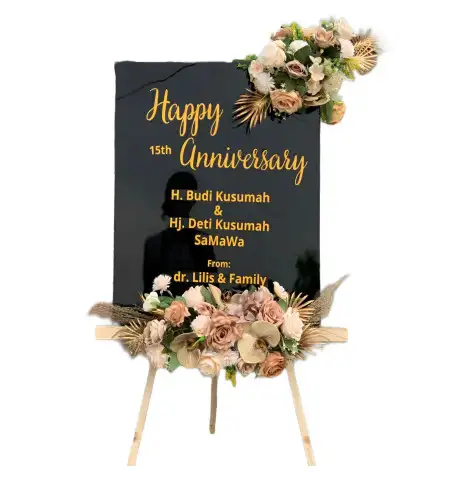 Papan Bunga Akrilik Batee