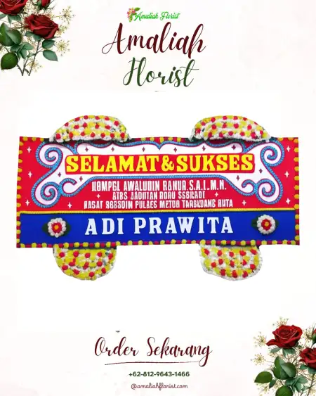 Papan Bunga Ucapan Selamat Batee